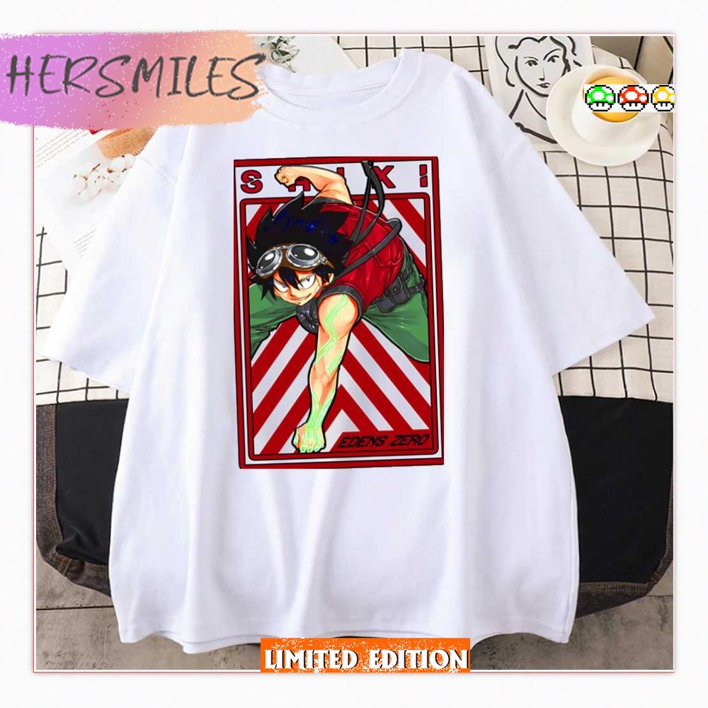 Edens Zero Shiki Granbell Card T-shirt