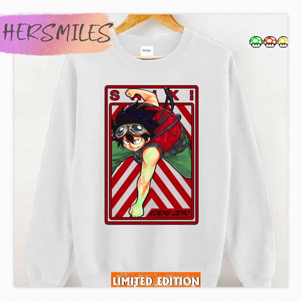 Edens Zero Shiki Granbell Card T-shirt