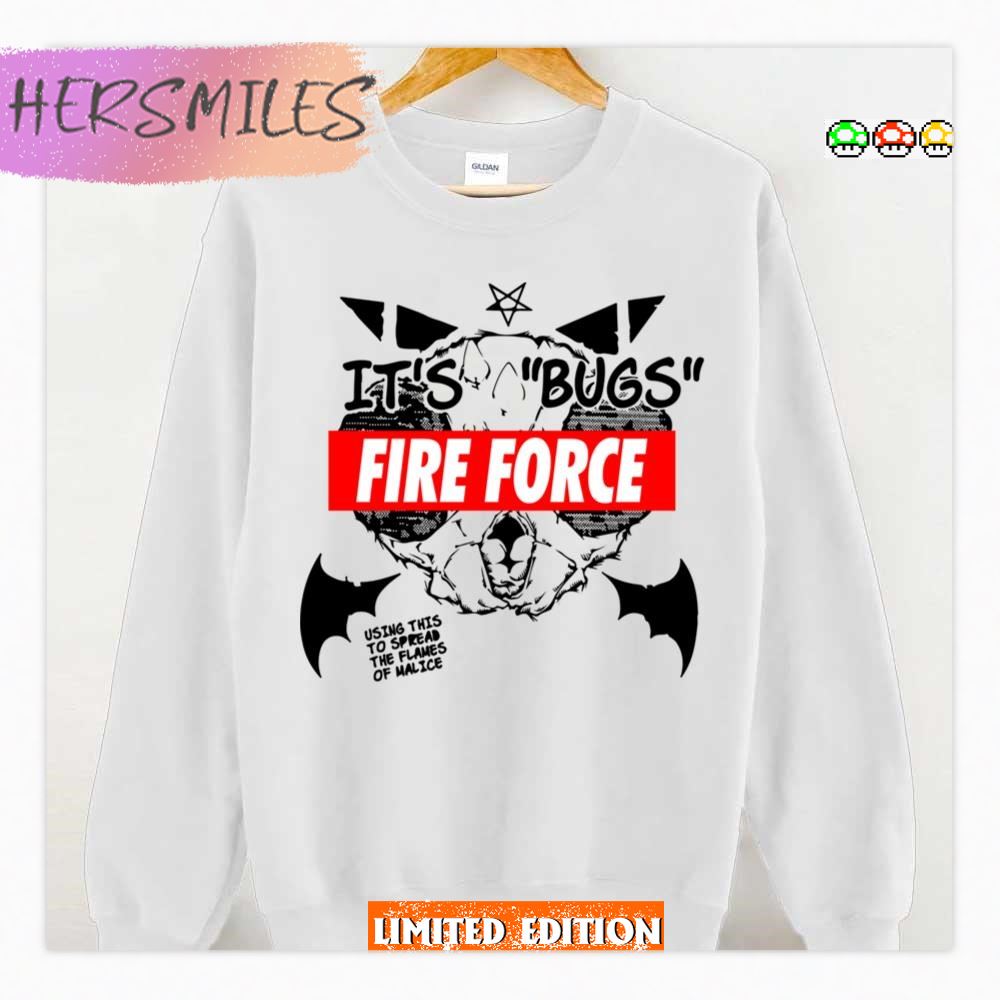 Fire Rorce It’s Bugs Bugs Character 1 T-shirt