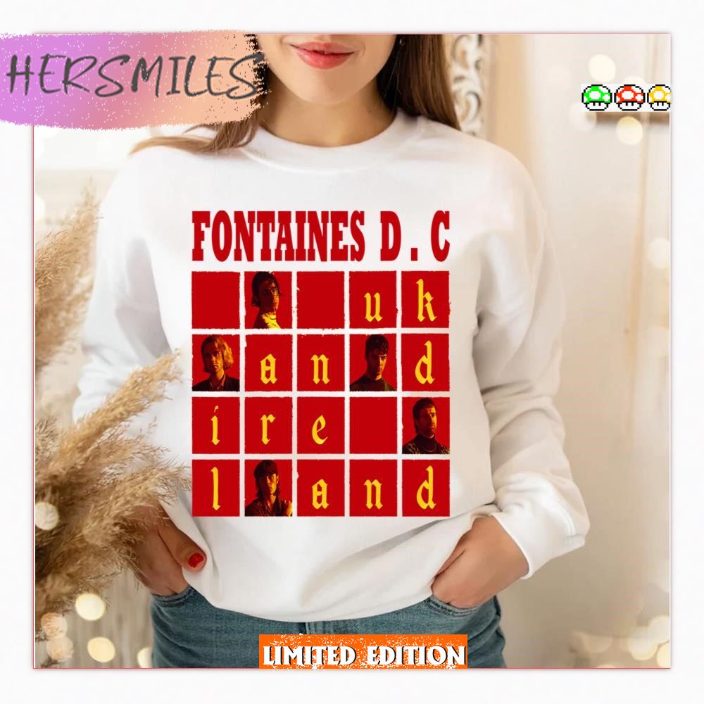 Fontaines Dc 2023 New Tour  T-shirt
