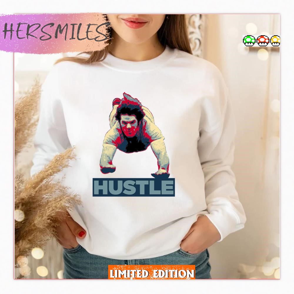 Funny Meme Charlie Hustle  T-shirt