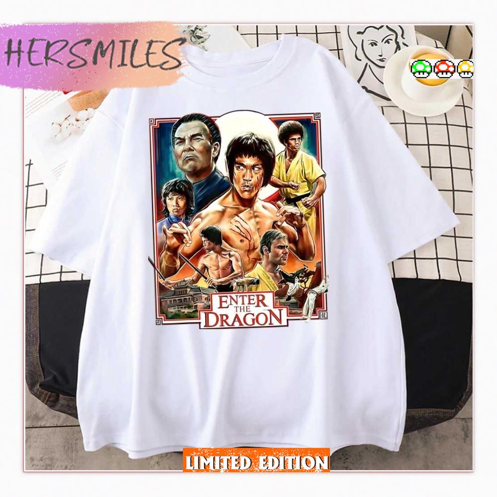 Graphic The Characters Enter The Dragon T-Shirt