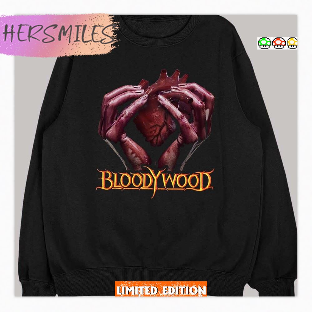 Great Is Born Raw Bloodywood  T-shirt