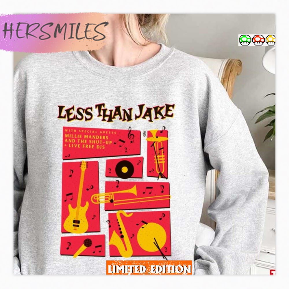 Hello Rockview 2022 Less Than Jake T-shirt - Hersmiles