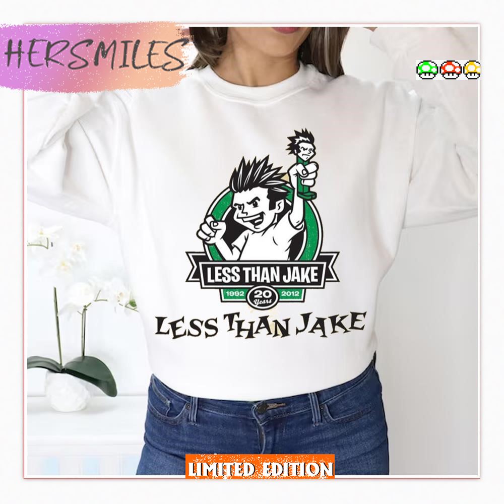 Johnny Quest Thinks We're Sellouts Less Than Jake T-shirt Johnny Quest Thinks We're Sellouts Less Than Jake T-shirt