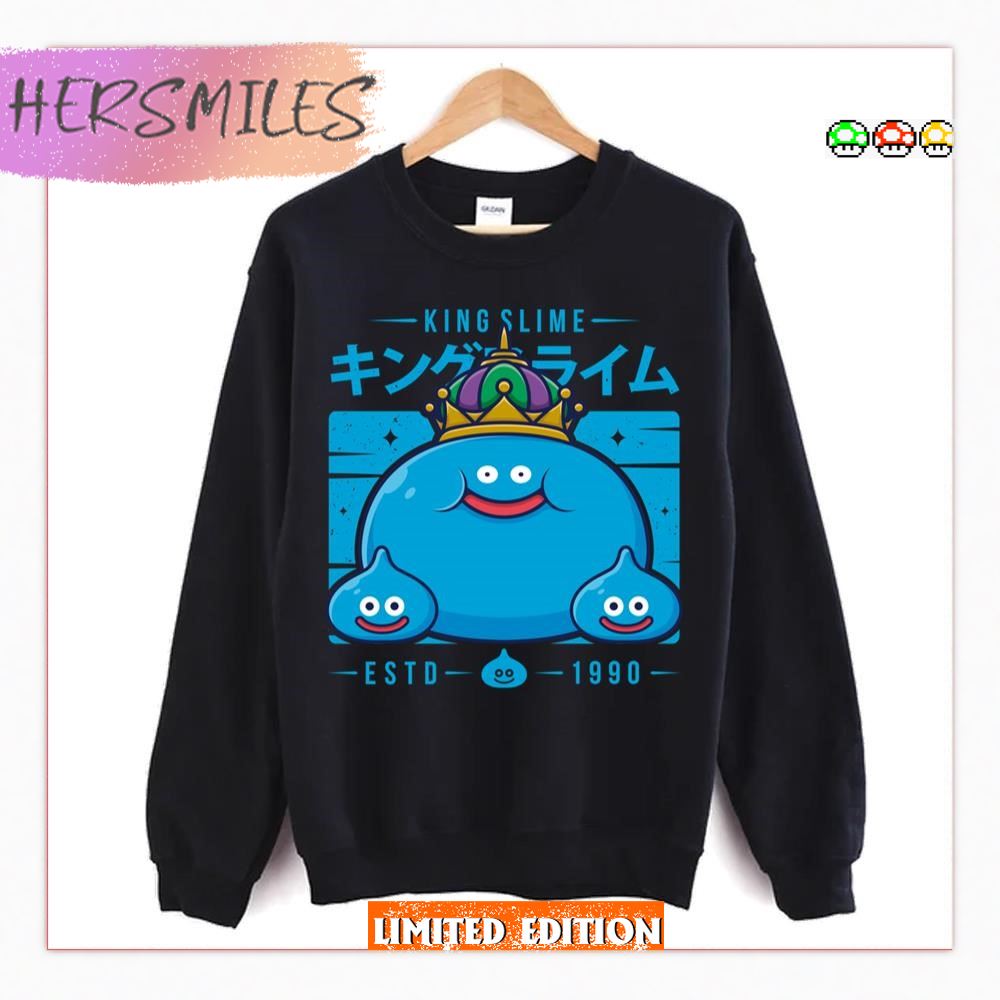 King Slime 1990 Dragon Quest T-shirt King Slime 1990 Dragon Quest T-shirt