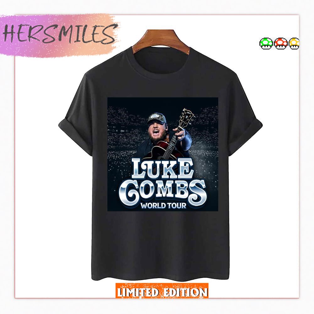 Luke The World 2023 New Tour T-shirt Luke The World 2023 New Tour T-shirt