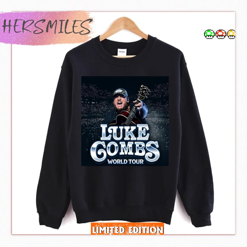 Luke The World 2023 New Tour T-shirt Luke The World 2023 New Tour T-shirt