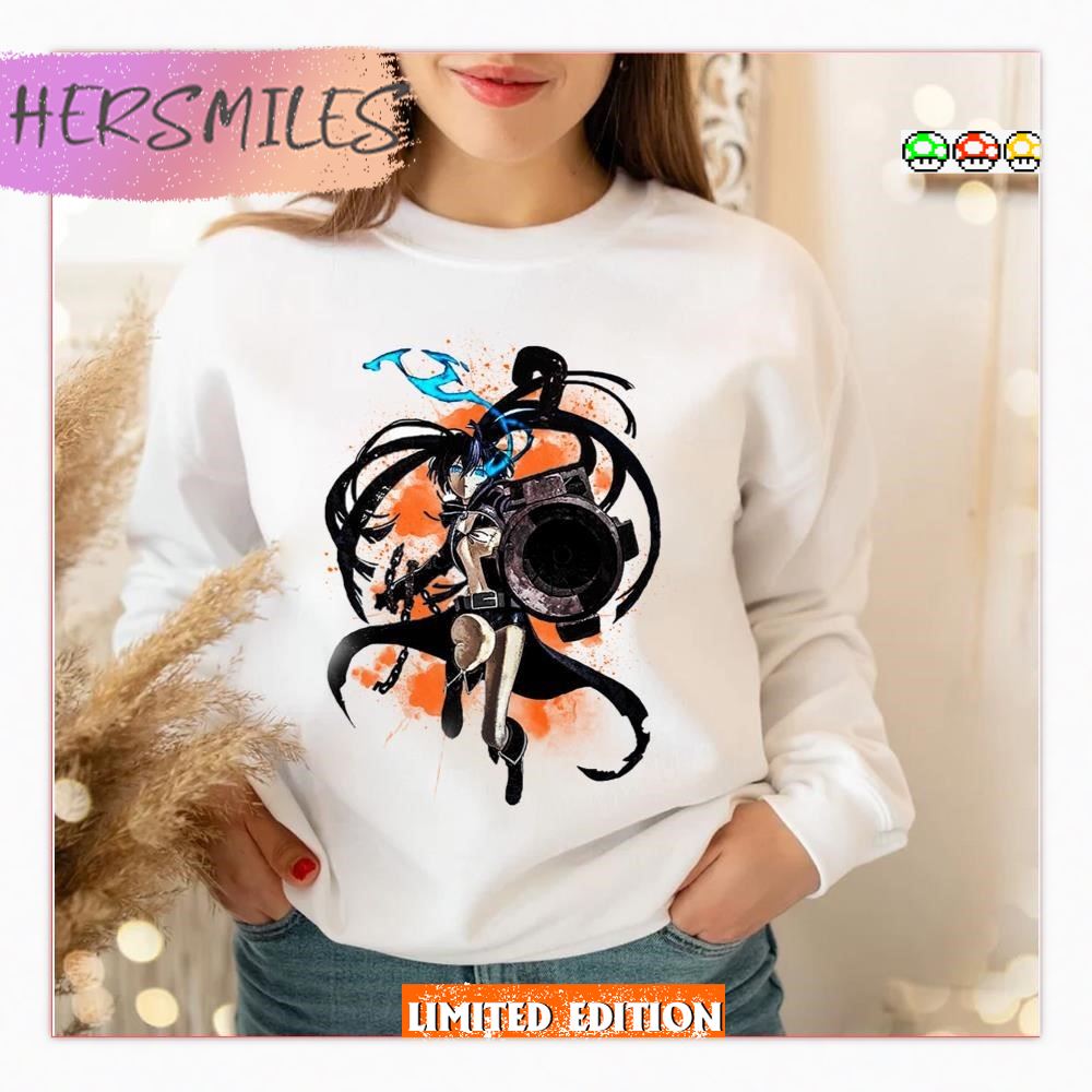 Mato Kuroi Character Black Rock Shooter T-Shirt