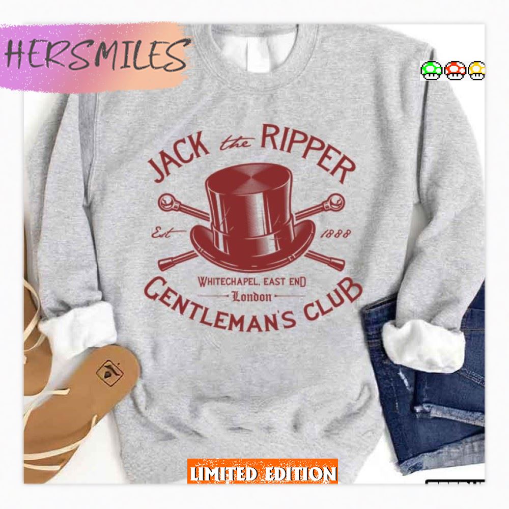 Music Vintage Jack The Ripper Jack The Ripper Gentleman's Club T-shirt Music Vintage Jack The Ripper Jack The Ripper Gentleman's Club T-shirt
