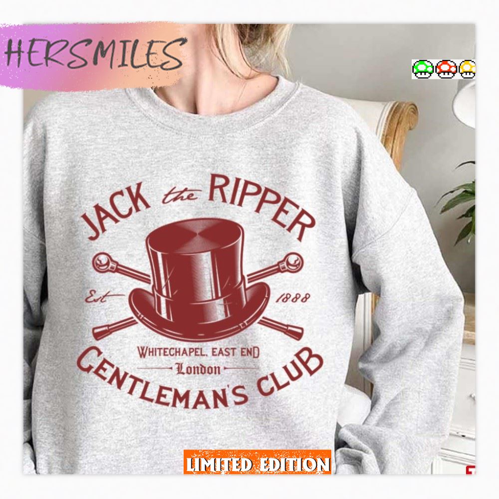 Music Vintage Jack The Ripper Jack The Ripper Gentleman's Club T-shirt Music Vintage Jack The Ripper Jack The Ripper Gentleman's Club T-shirt