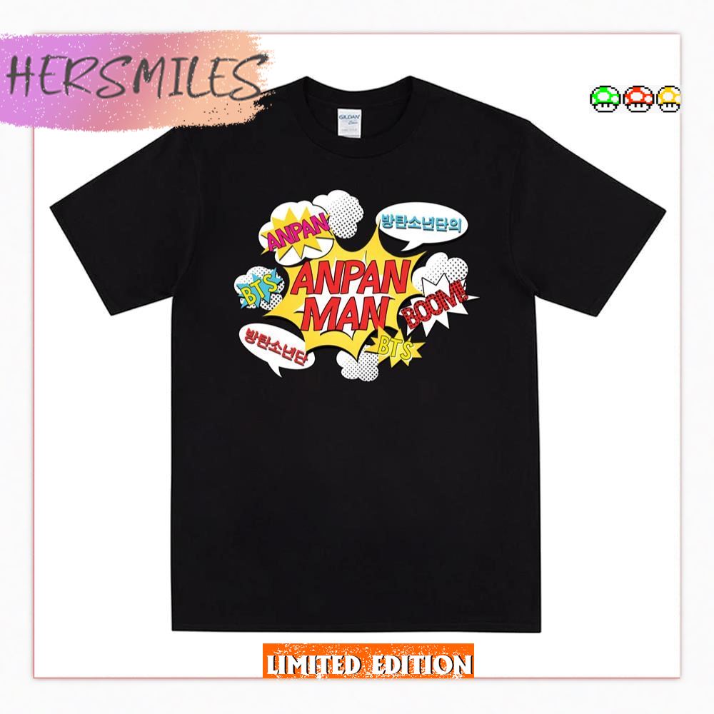 New Superhero Anpanman T-shirt