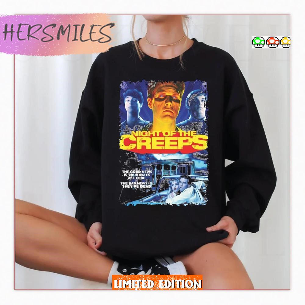 Night Of The Creeps Science Fiction Films Unisex Sweatshirt