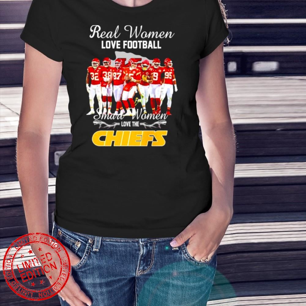 Real women love football smart women love the Kansas City Chiefs