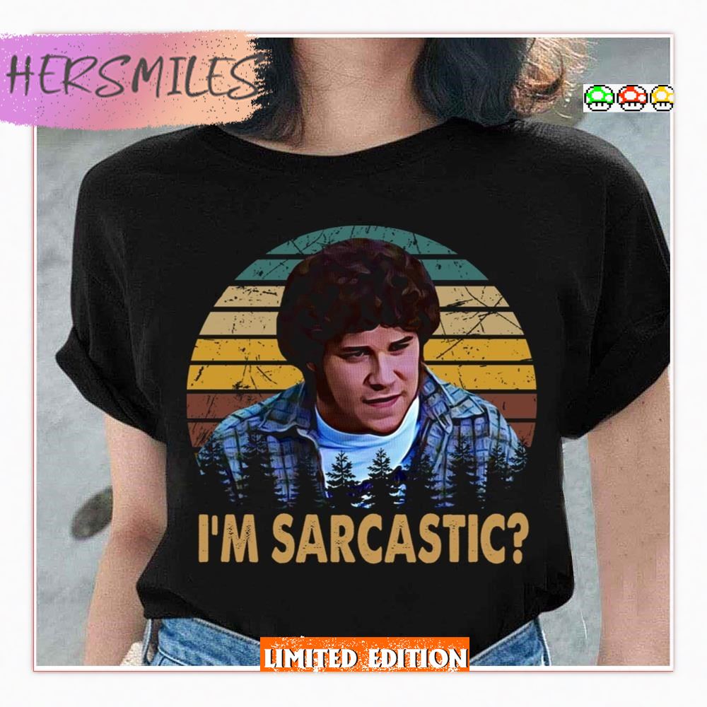 Retro I Am Sarcastic Freaks And Geeks T-Shirt