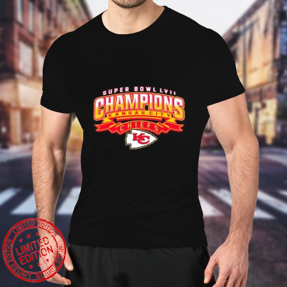 Super Bowl LVII Champions Kansas City Chiefs T-Shirt - Hersmiles