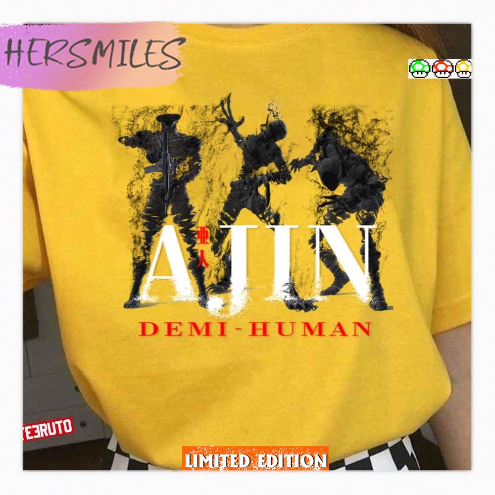 The Demon Design Ajin Demi Human T-shirt