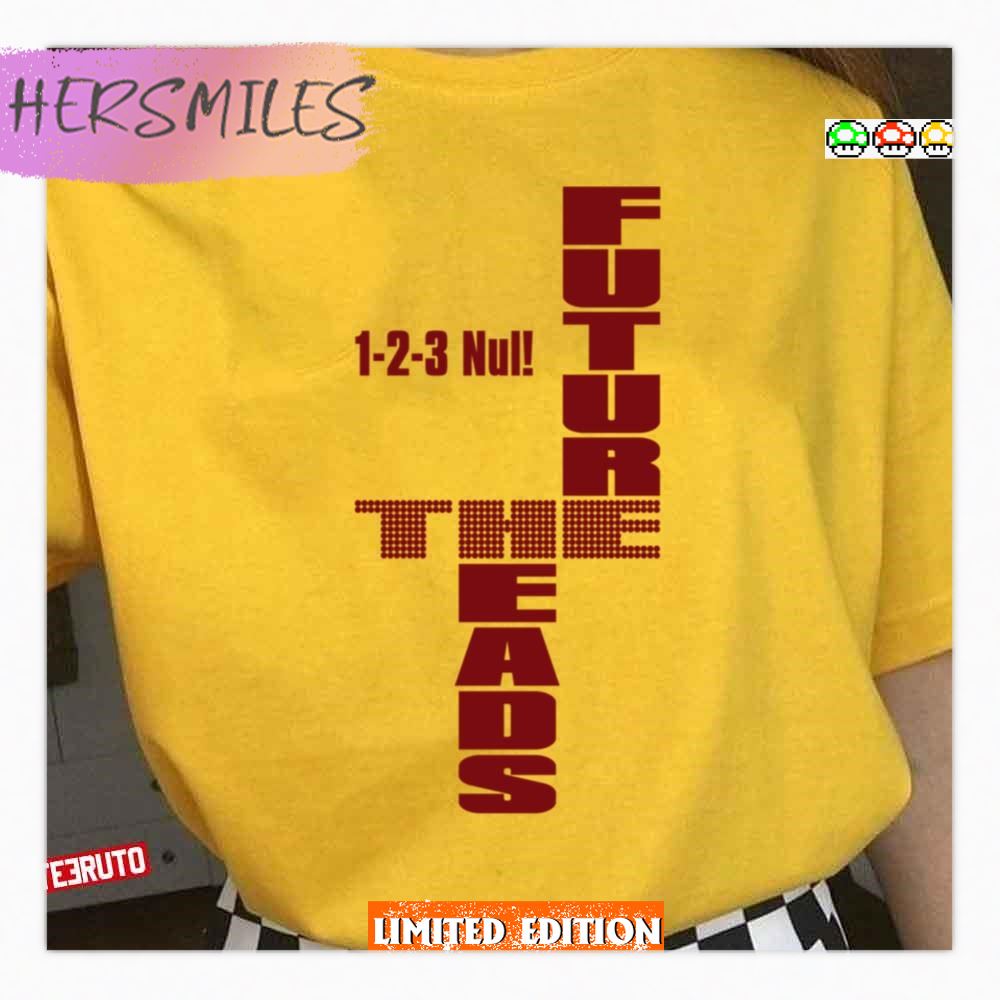 The Futureheads Logo 1 2 3 Nul Fantastic Plastic Vintage Remake T-shirt