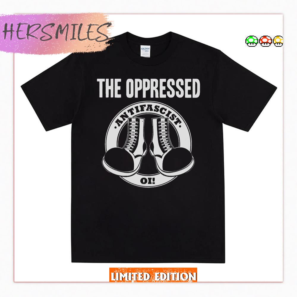 The Oppressed Antifascist Oi Premium T-shirt The Oppressed Antifascist Oi Premium T-shirt