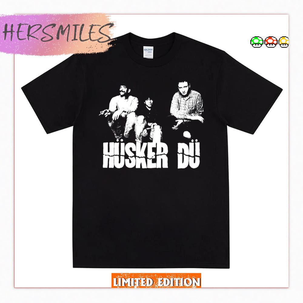 The White Stencil Hüsker Dü Ice Cold Ice T-shirt The White Stencil Hüsker Dü Ice Cold Ice T-shirt