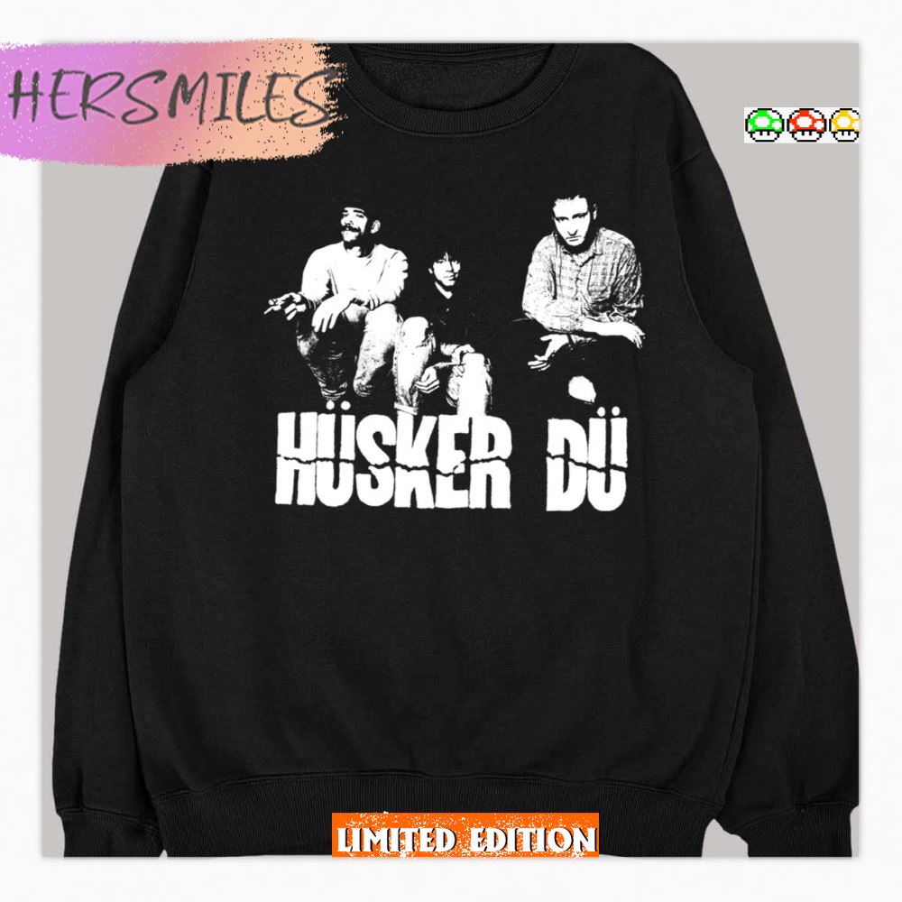 The White Stencil Hüsker Dü Ice Cold Ice T-shirt The White Stencil Hüsker Dü Ice Cold Ice T-shirt