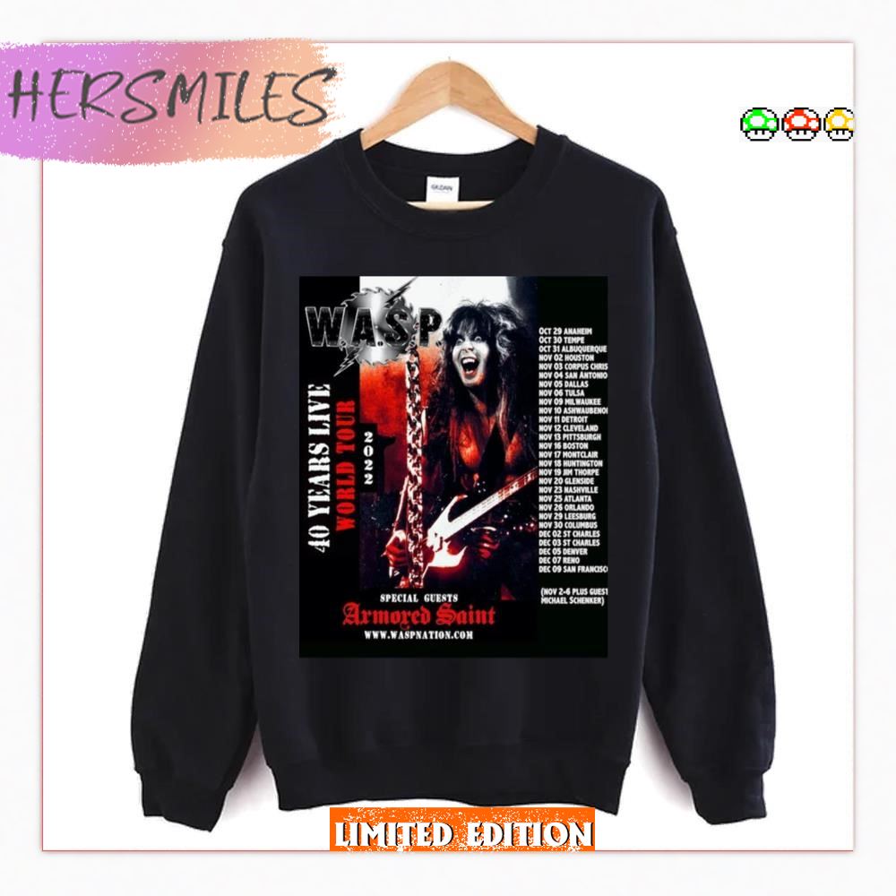 Wasp Aus 2022 2023 New Tour T-shirt Wasp Aus 2022 2023 New Tour T-shirt