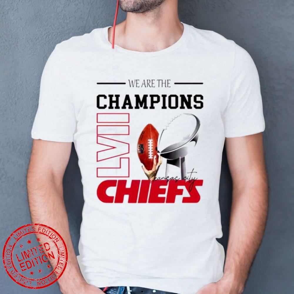 Kansas City Chiefs Super Bowl LviI Champions Logo 2023 T-Shirt - Hersmiles