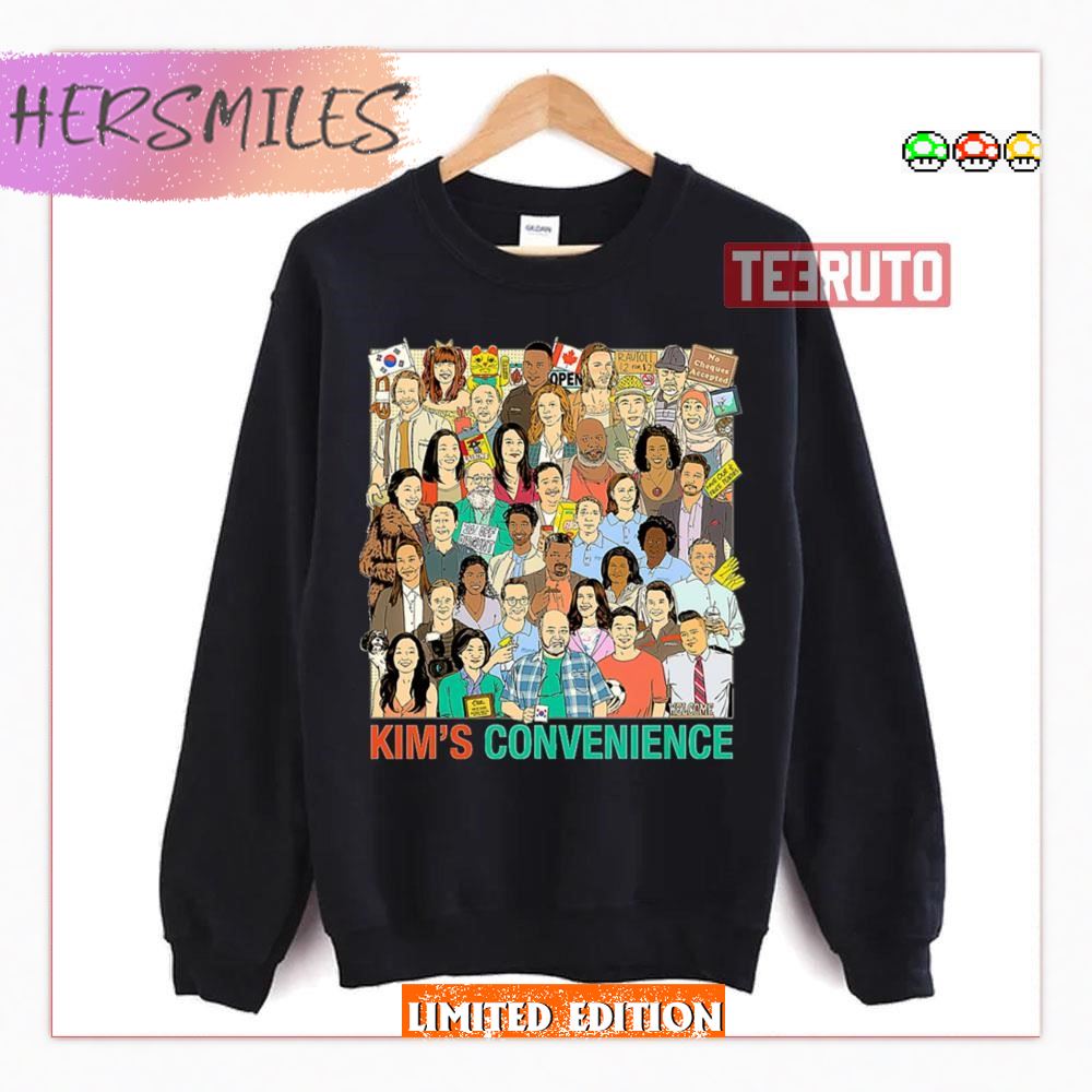 All Characters In Kim's Convenience T-Shirt All Characters In Kim's Convenience T-Shirt