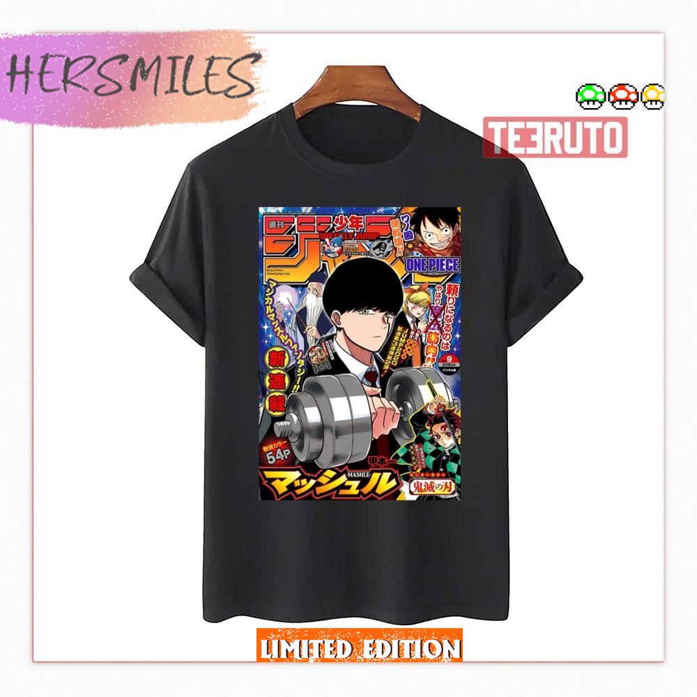 Anime Manga Cover Mashle Magic And Muscles Shirt - Hersmiles