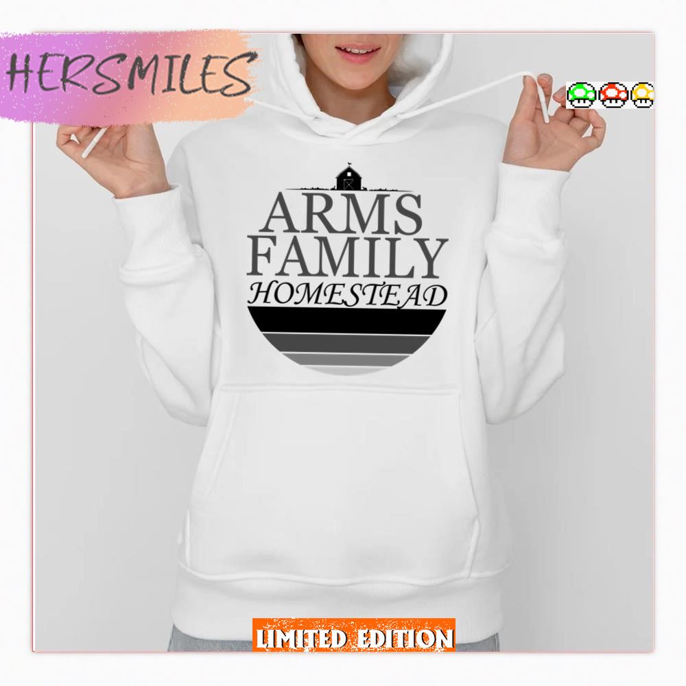 Black And White Design Arms Family Homestead Special T-Shirt