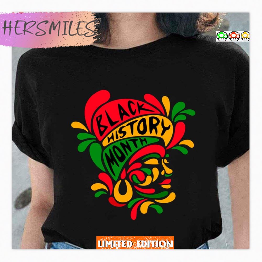Black History Month Afro Melanin Black Women Afro American Shirt