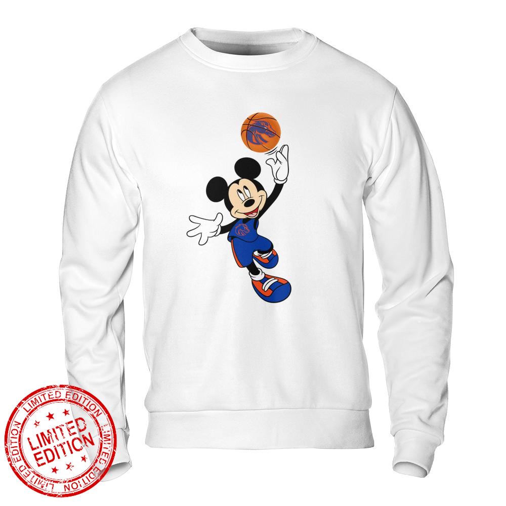 Boise State Broncos Mickey Basketball NCAA March Madness Shirt