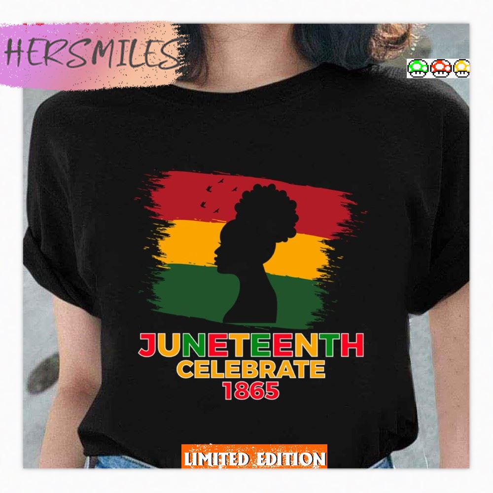Celebrate Black History Month Afro Melanin Black Women Afro American Shirt