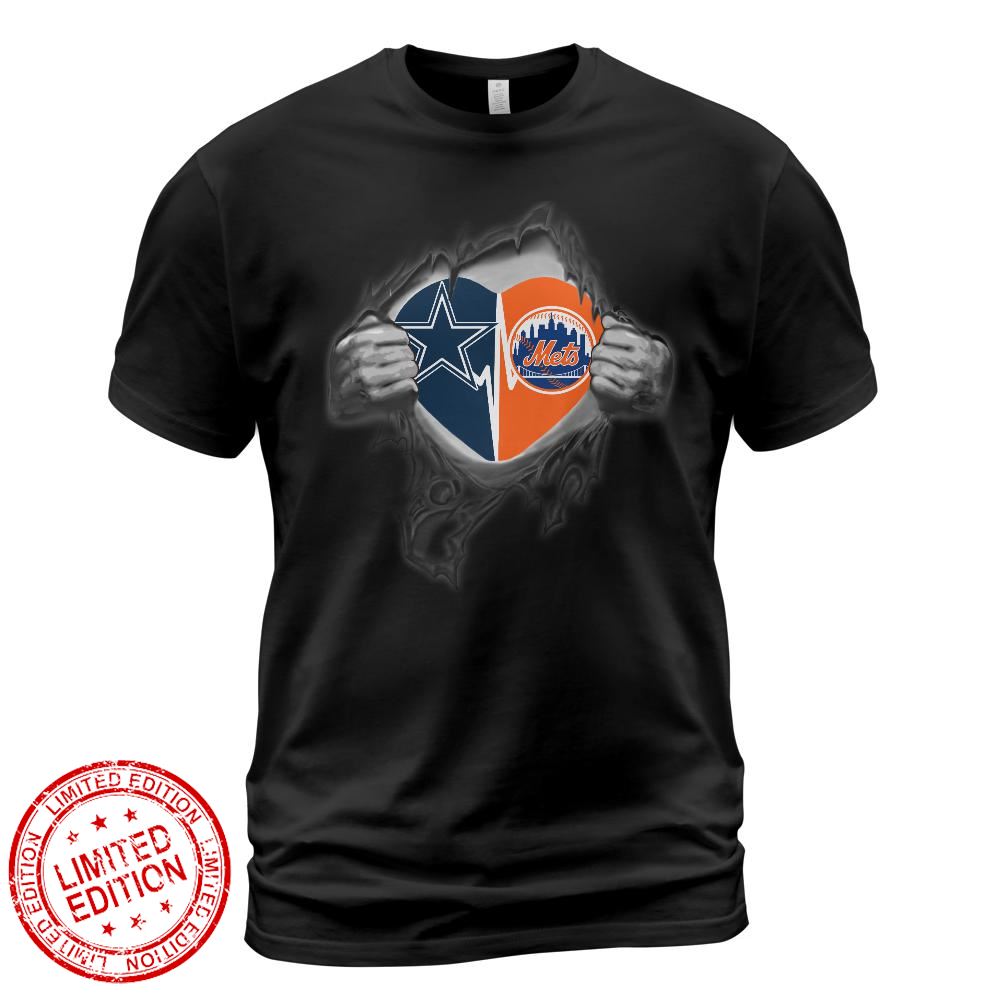 Dallas Cowboys Mets In My Heartbeat Shirt