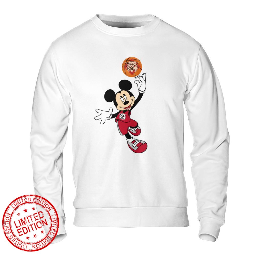 Davidson Wildcats Mickey Basketball NCAA March Madness Shirt