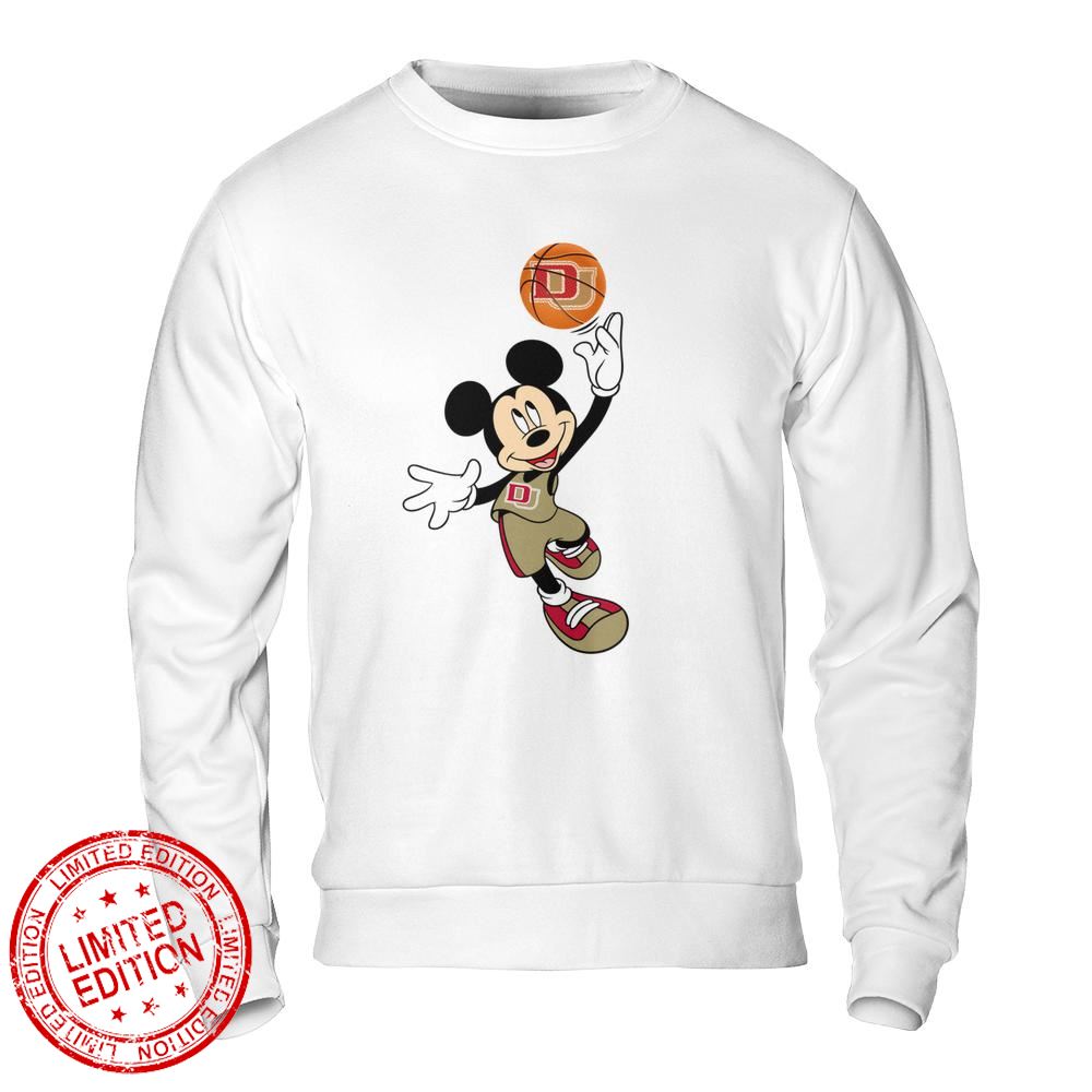 Denver Pioneers Mickey Basketball NCAA March Madness Shirt