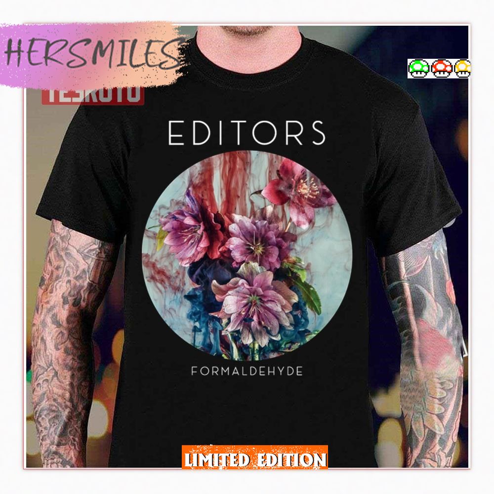 Editors Band The Flowers Shirt