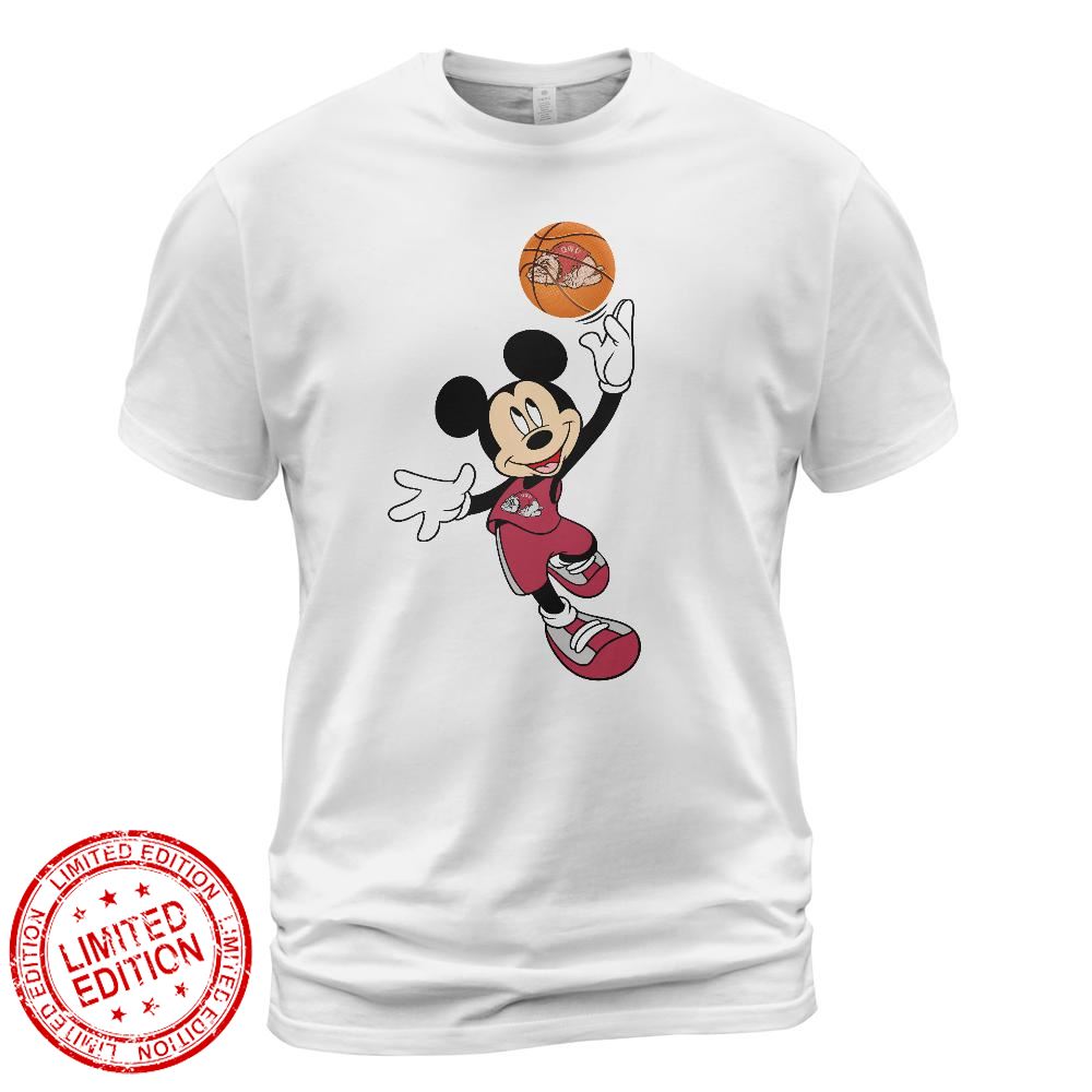 Gardner Webb Runnin Bulldogs Mickey Basketball NCAA March Madness Shirt
