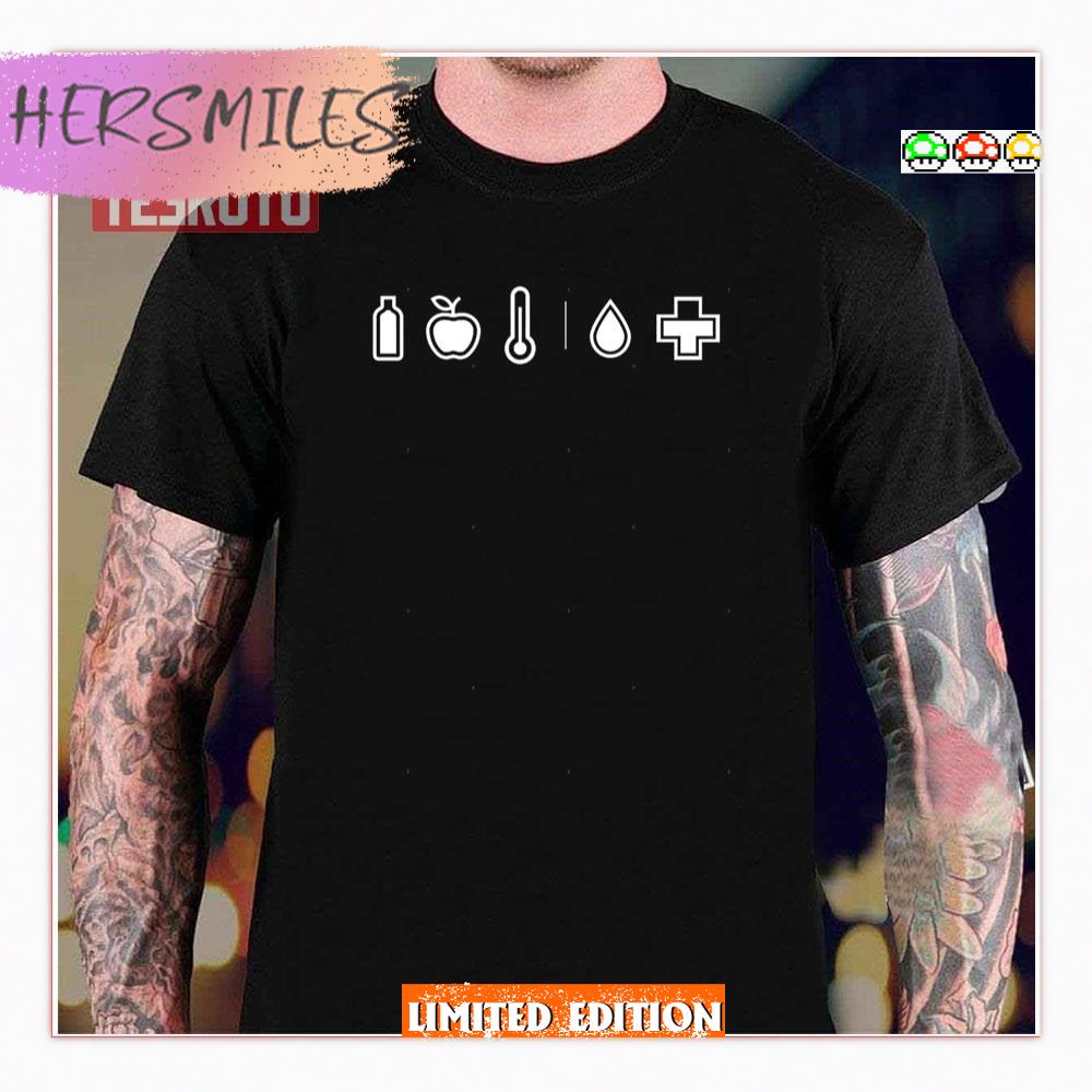 Icons Hud Dayz Game T-Shirt
