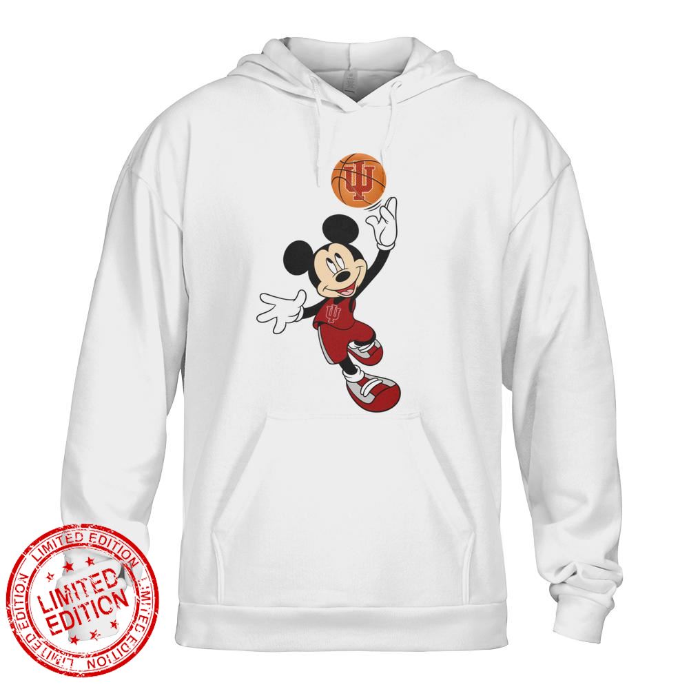 Indiana Hoosiers Mickey Basketball NCAA March Madness Shirt Indiana Hoosiers Mickey Basketball NCAA March Madness Shirt