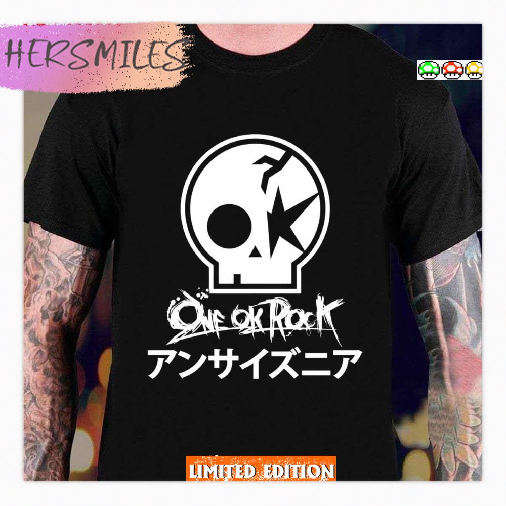 JRock Japanese Rock Band One Ok Rock Art Design T-Shirt