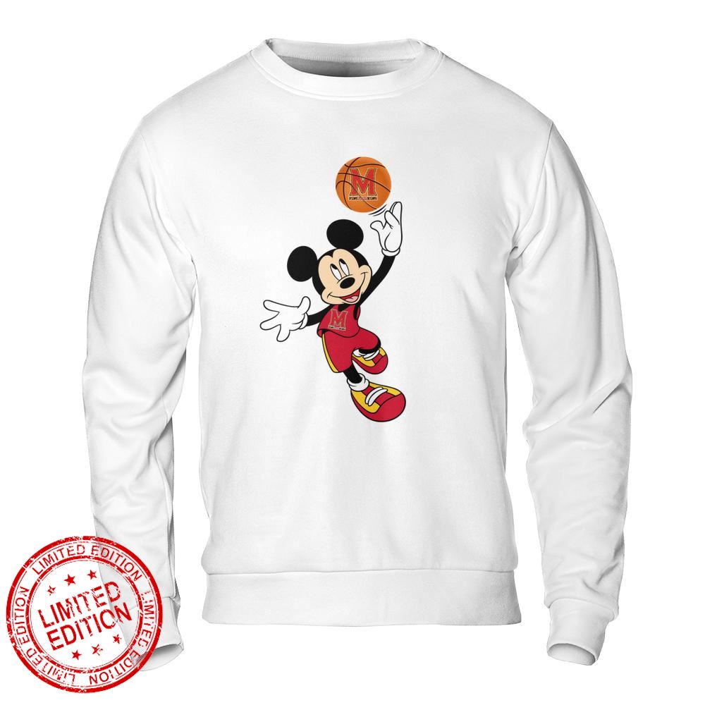 Maryland Terrapins Mickey Basketball NCAA March Madness Shirt