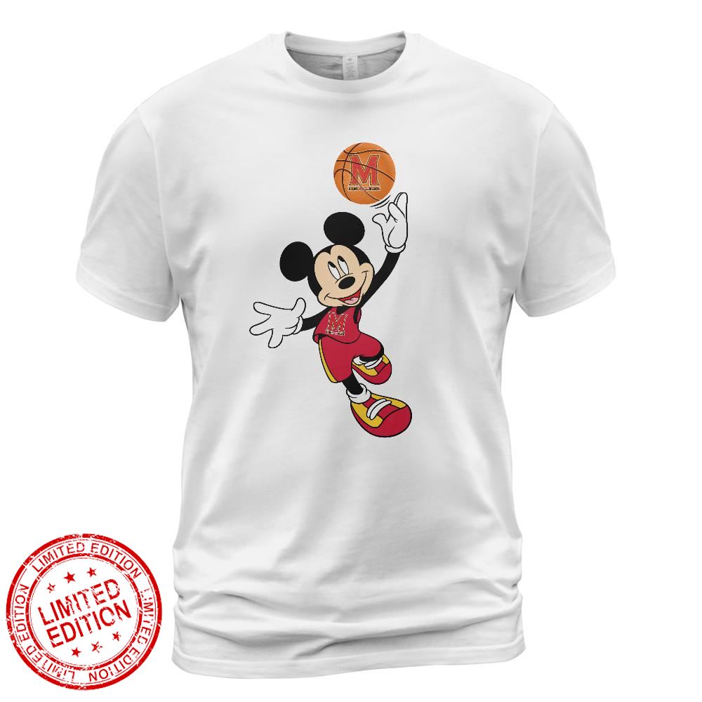 Maryland Terrapins Mickey Basketball NCAA March Madness Shirt