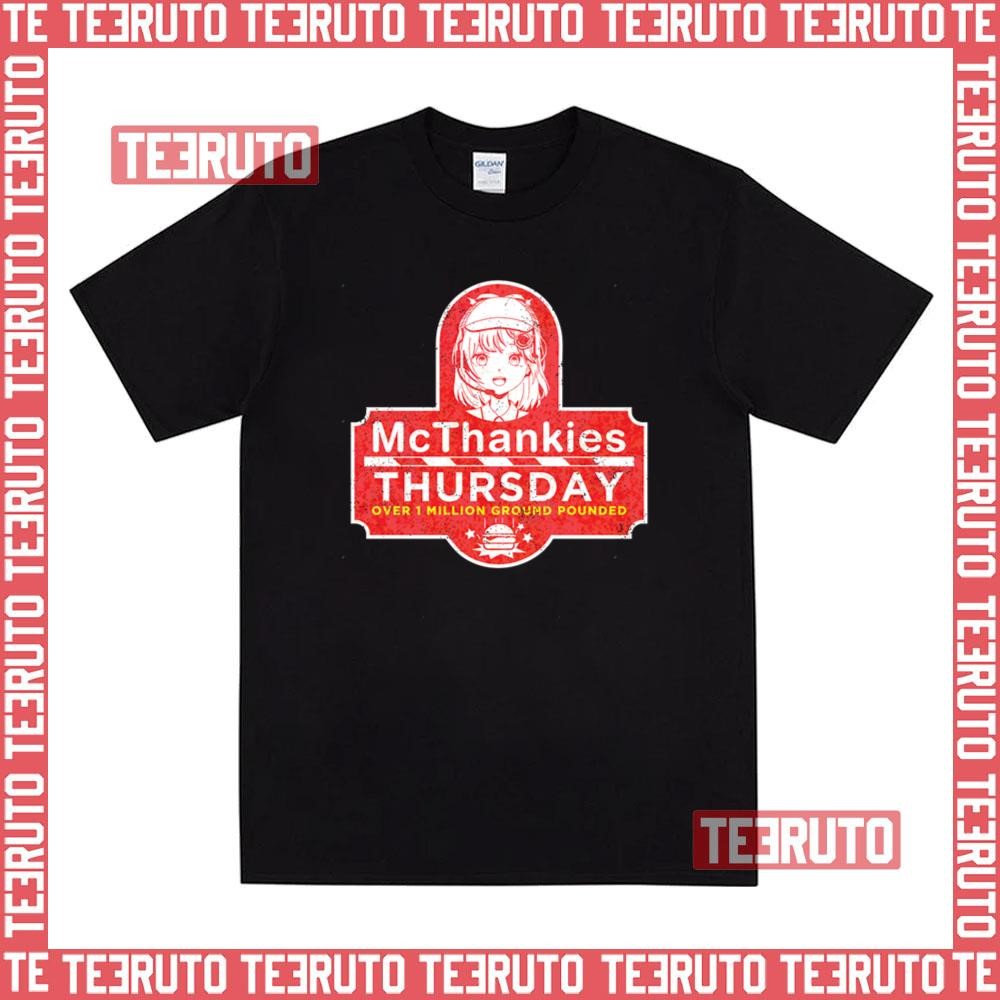 Mcthankies Thursday Hololive T-Shirt