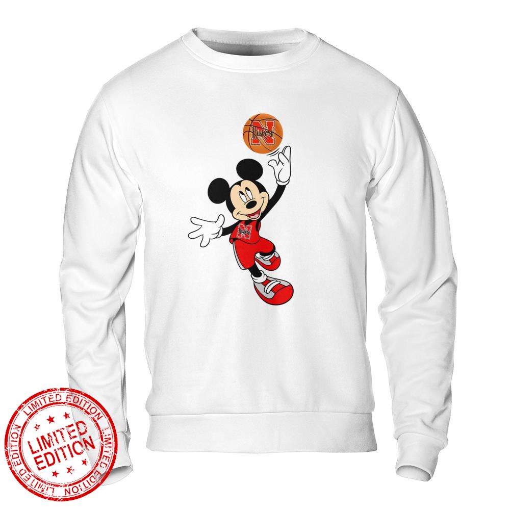 Nebraska Cornhuskers Mickey Basketball NCAA March Madness Shirt