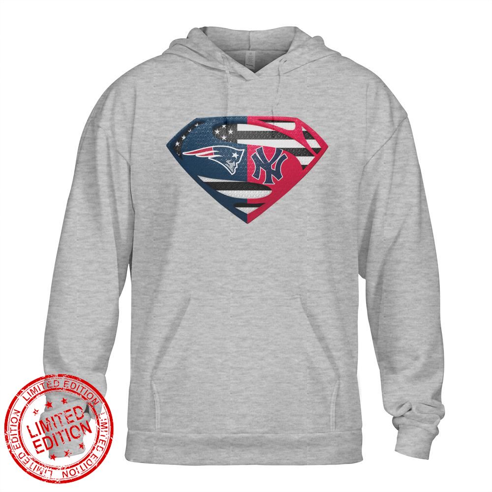 New England Patriots New York Yankees Superman Logo Us Flag Shirt New England Patriots New York Yankees Superman Logo Us Flag Shirt