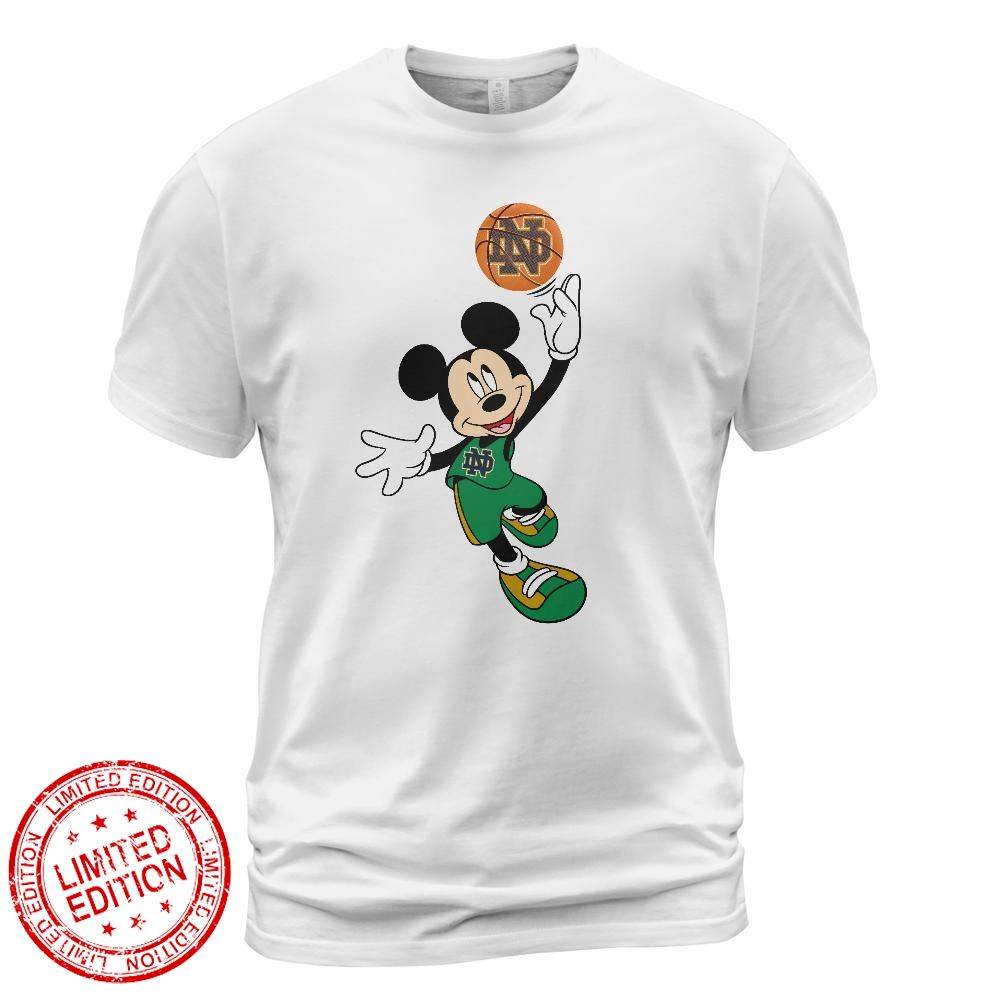 Notre Dame Fighting Irish Mickey Basketball NCAA March Madness Shirt