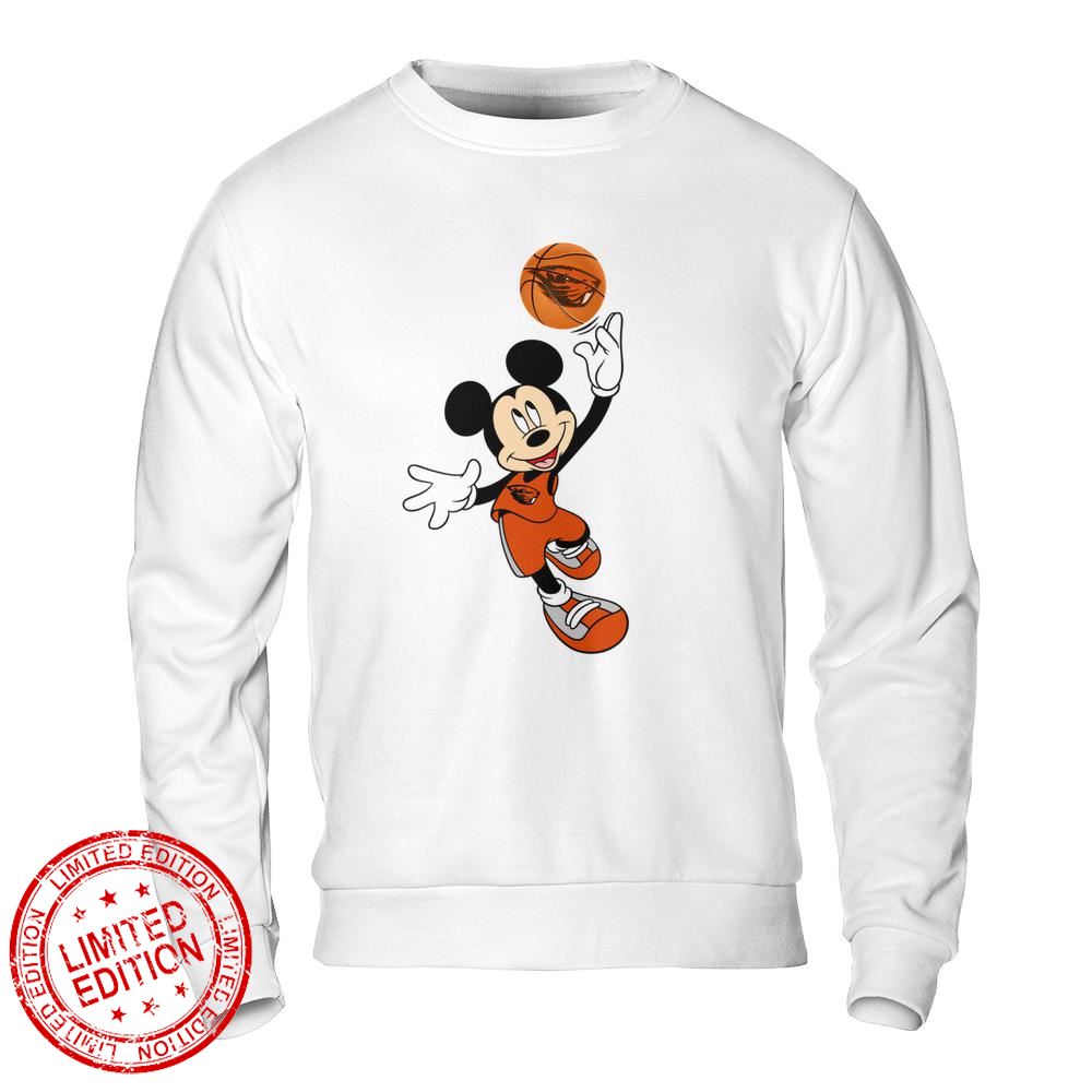 Oregon State Beavers Mickey Basketball NCAA March Madness Shirt
