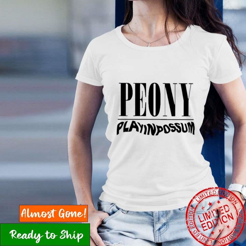 Peony Play In Possum Shirt