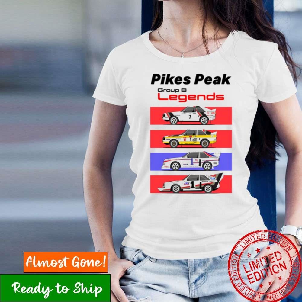 Pikes Peak Group B Legends Gran Turismo Shirt - Hersmiles